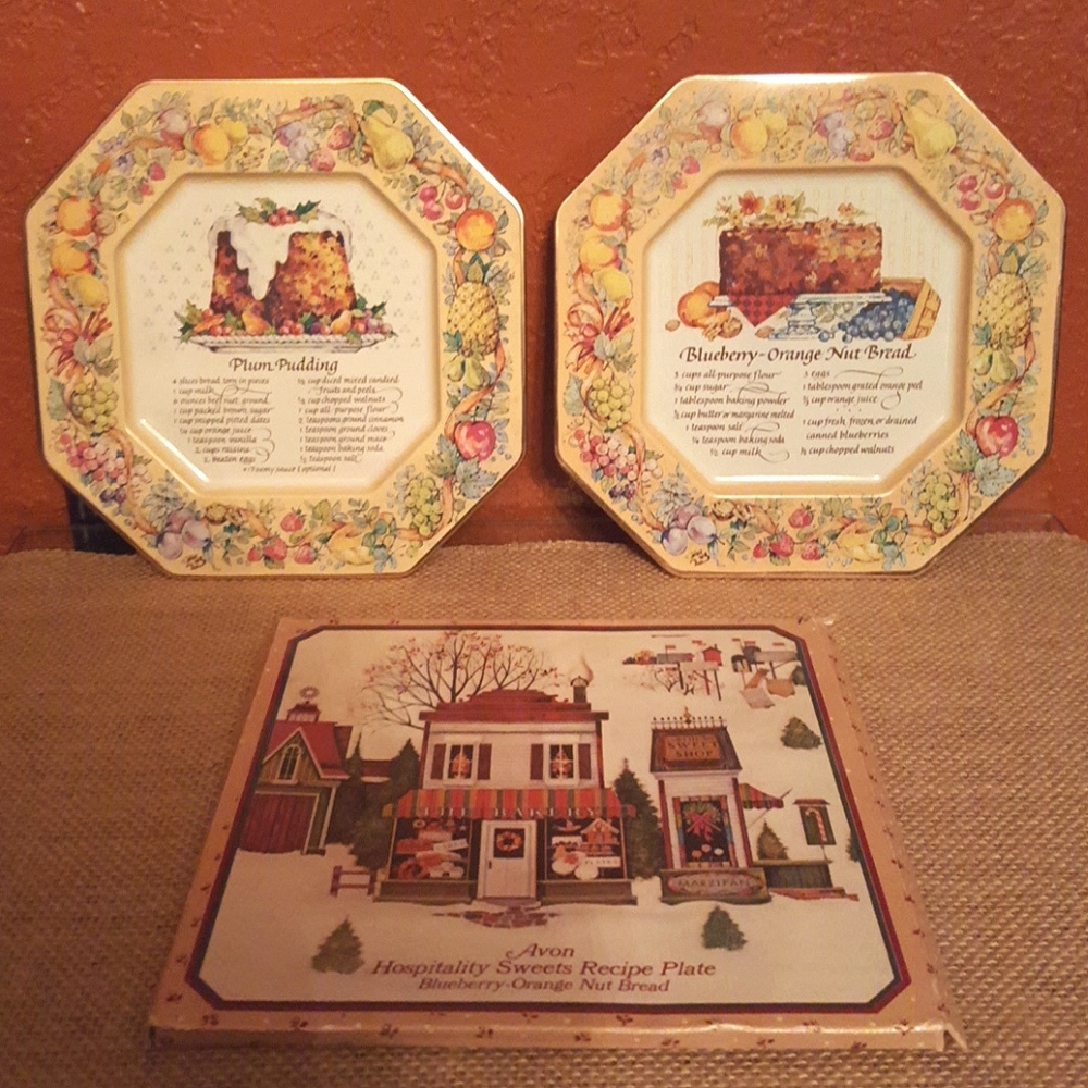 Avon Hospitality Sweets Plates